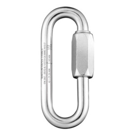 西班牙 FIXE MAILLON LONG OPENING 橢圓形環扣/橢圓連接環-鋼質 7mm 508A7